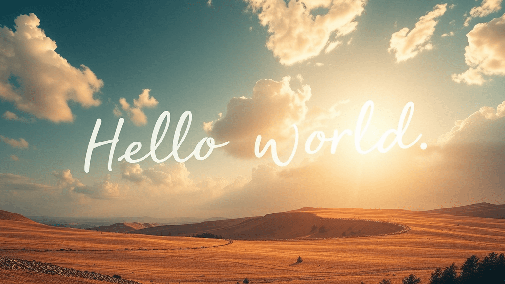 Hello world!